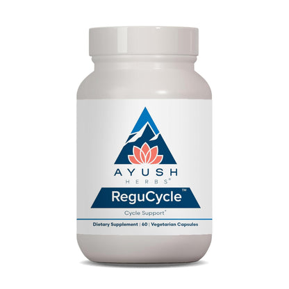 Ayush Herbs Regu-Cycle - Hormone Balance for Women, Hormonal Support, Period Support & Relief, Reproductive Health, Regulate Menstrual Cycle, Ovarian Support Supplement - 60 Vegetarian Capsules Ayush HerbsBuy Supplements Australia