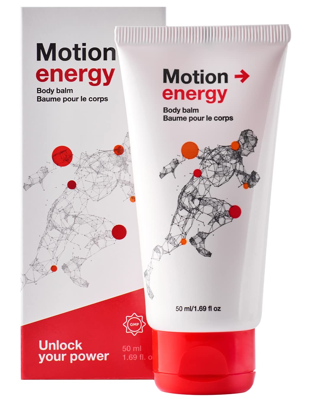 Motion Energy - Body Balm | Eucalyptus, Rosemary, Cinnamon Essential Oils & Ginger | 50 ml | 5 Pack Motion EnergyBuy Supplements Australia
