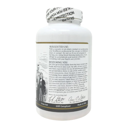 CapraFlex by Mt. Capra | Bone and Joint Support Supplement with Chicken Collagen, Hyaluronic Acid, Turmeric, and Herbs for Joint Vitality | 30 Servings - 120 Capsules Mt CapraBuy Supplements Australia