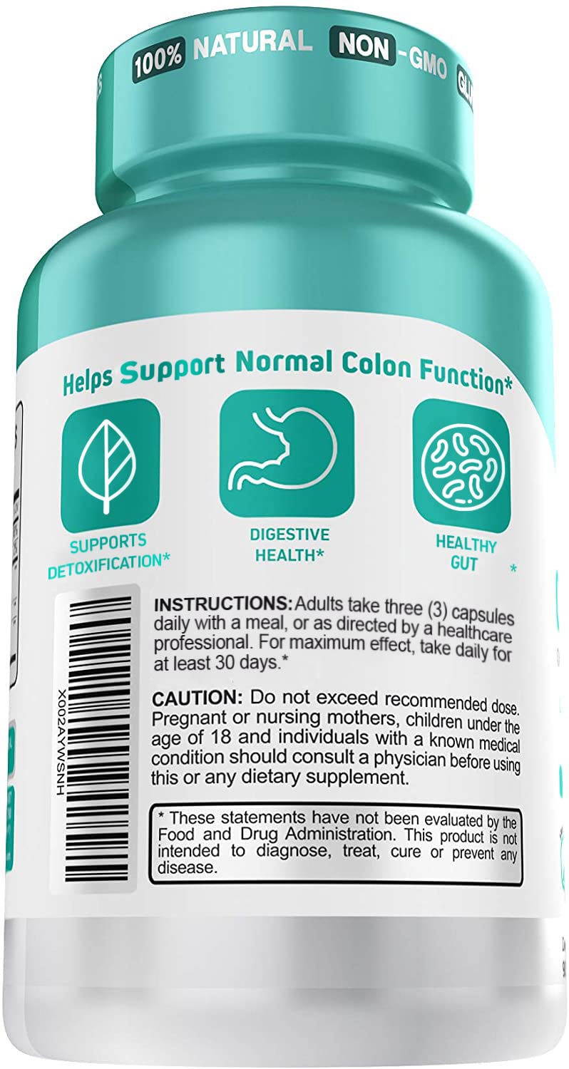 Herbtonics Oxygen Based Colon Cleanse and Detox Digestive System Formula | with Apple HerbtonicsBuy Supplements Australia