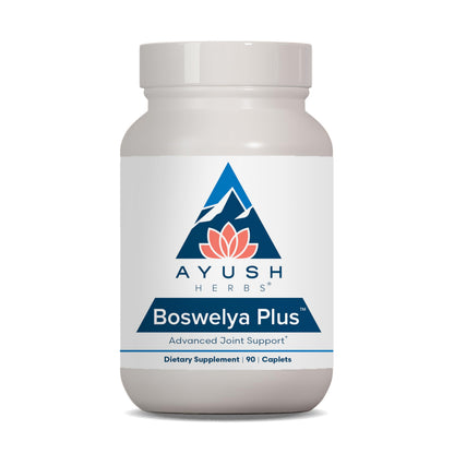 Ayush Herbs Boswelya Plus - Glucosamine Chondroitin Joint Support Supplement, Turmeric Muscle Support for Men & Women, Joint Care with Curcumin - 90 Vegetarian Capsules (1 Count) Ayush HerbsBuy Supplements Australia