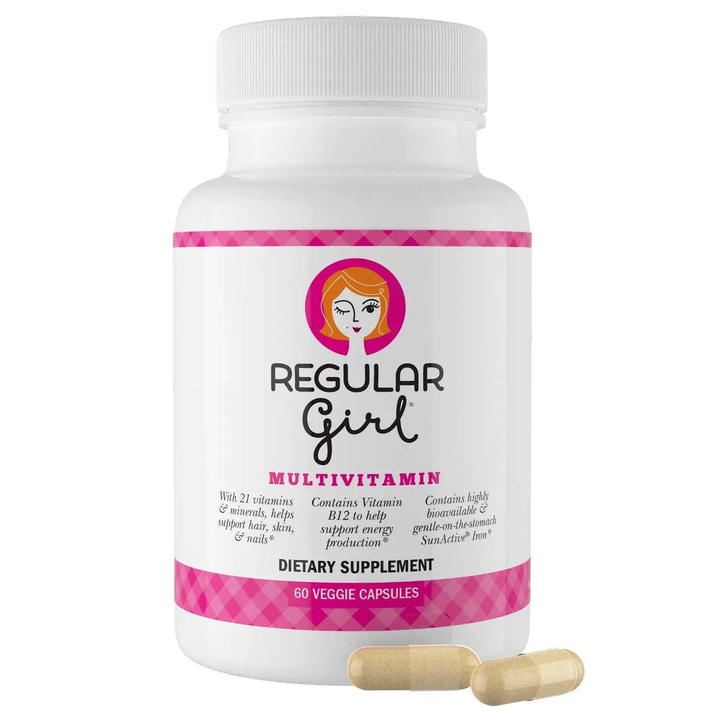 Regular Girl, Women's Multivitamin, 60 Capsules Regular Girl