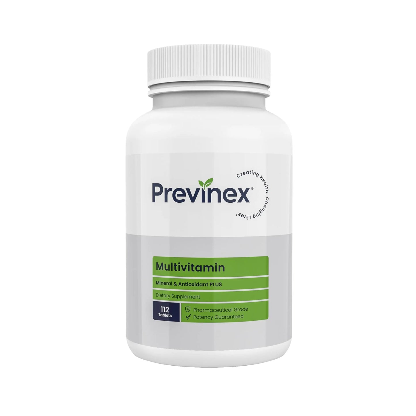 Previnex Multivitamin, Mineral & Antioxidant Plus - Multivitamin for Men & Women with Vital Nutrients, Vitamin C & Vitamin D & Vitamin E, 112 Tablets Previnex