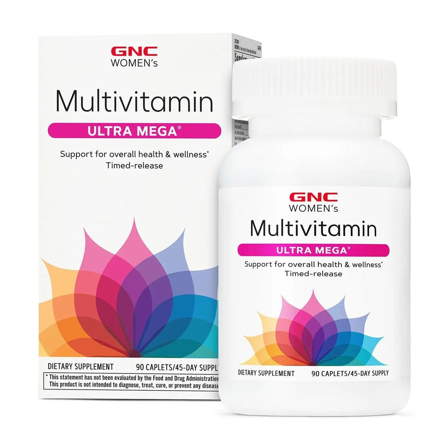 GNC Women’s Ultra Mega Multivitamin Caplets, Clinically Proven to Feel Better, Immune Support, Vitamin A, B, C, D GNCBuy Supplements Australia