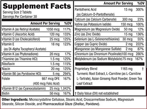 NeoVitin Women's 50+ Formula Multivitamin with Brilliant Blend - Daily Nutritional Support for Women Over 50 (60 Count) NeoVitinBuy Supplements Australia