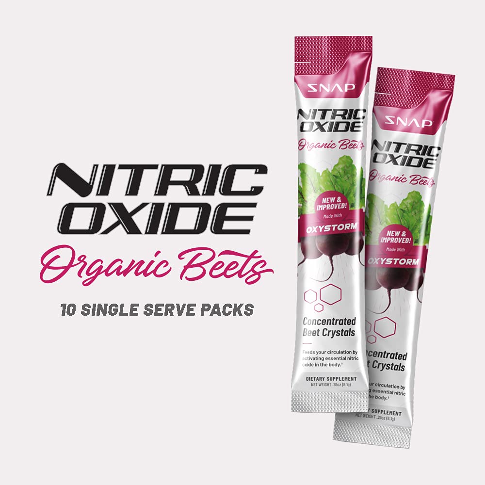 Snap Supplements Nitric Oxide Organic Beet Root Powder, Circulation Superfood On-The-Go Snap SupplementsBuy Supplements Australia