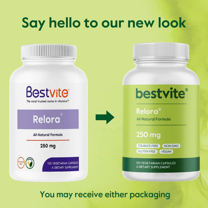 BESTVITE Filler-Free Relora 250mg (240 Vegetarian Capsules) (120 x 2) – Clinically Researched – No Stearates – Vegan – No Fillers – Supports the Management of Occasional Stress* BESTVITEBuy Supplements Australia