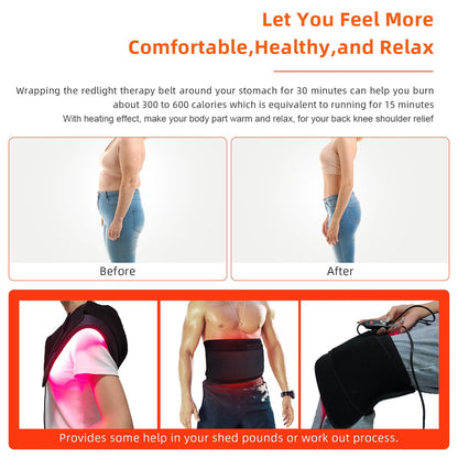 Red Light Therapy Infrared Light Therapy Pad for Body Pain NIR Deep Therapy for Back Knee Hands bonodaveBuy Supplements Australia