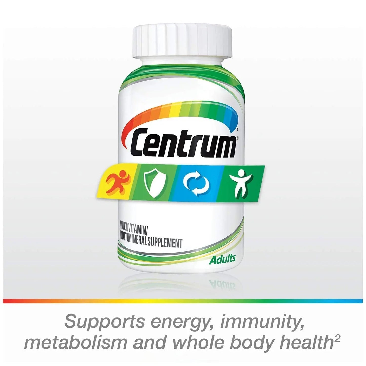 Centrum Adult Multivitamin/Multimineral Supplement with Antioxidants, Zinc, Vitamin D3 and B Vitamins, Gluten Free, Non-GMO Ingredients - 200 Count CentrumBuy Supplements Australia