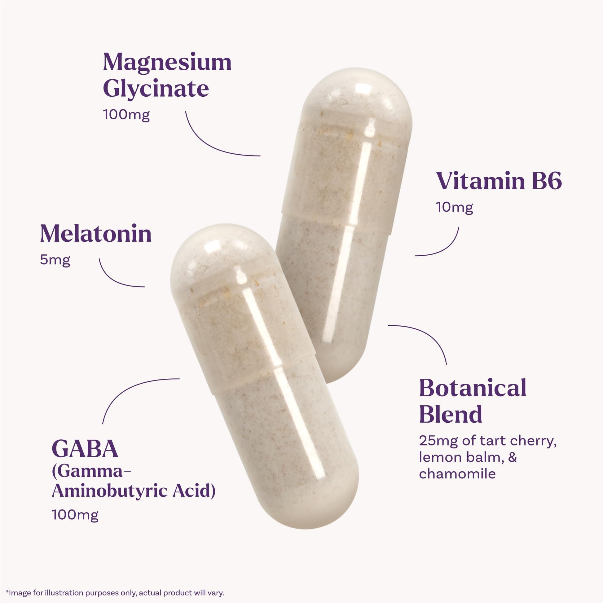 Natrol Sleep & Restore Capsules - Calm Magnesium Glycinate, Magnesium Sleep Aid with GABA, Melatonin 5mg, Botanical Blend, 30 Day Supply NatrolBuy Supplements Australia