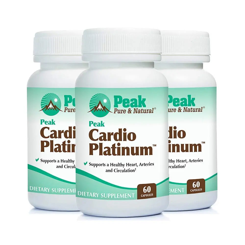 Peak Pure & Natural Peak Cardio Platinum 180 Capsules Peak Pure & NaturalBuy Supplements Australia
