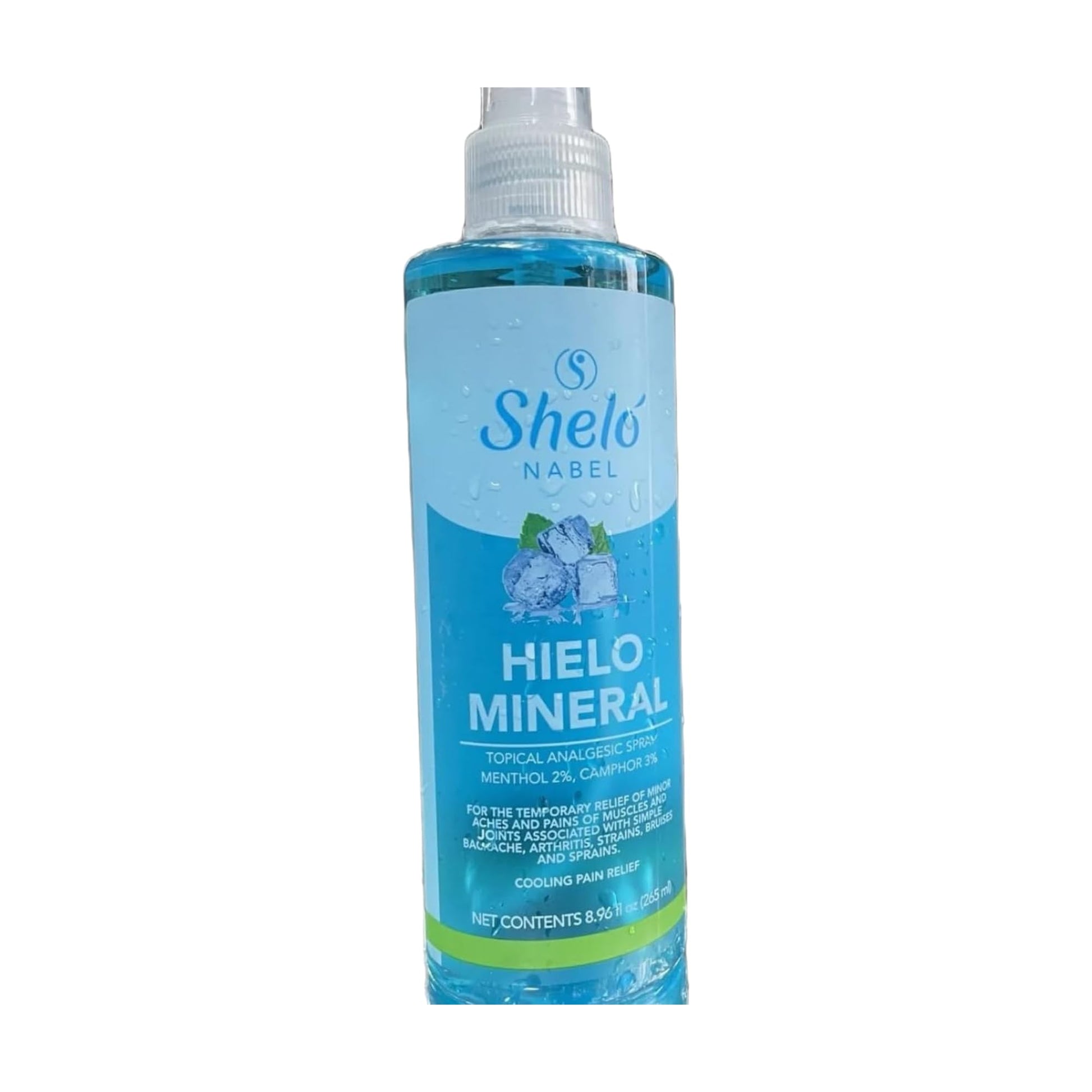 Hielo Mineral Spray Topical Analgesic Menthol Camphor Muscle Relieve Shelo Nabel Sheló NABELBuy Supplements Australia