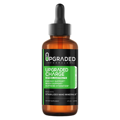 Upgraded Formulas Upgraded Charge Optimal Electrolyte Blend with Liquid Nano Minerals Dietary Supplement, 4 Fluid Ounces