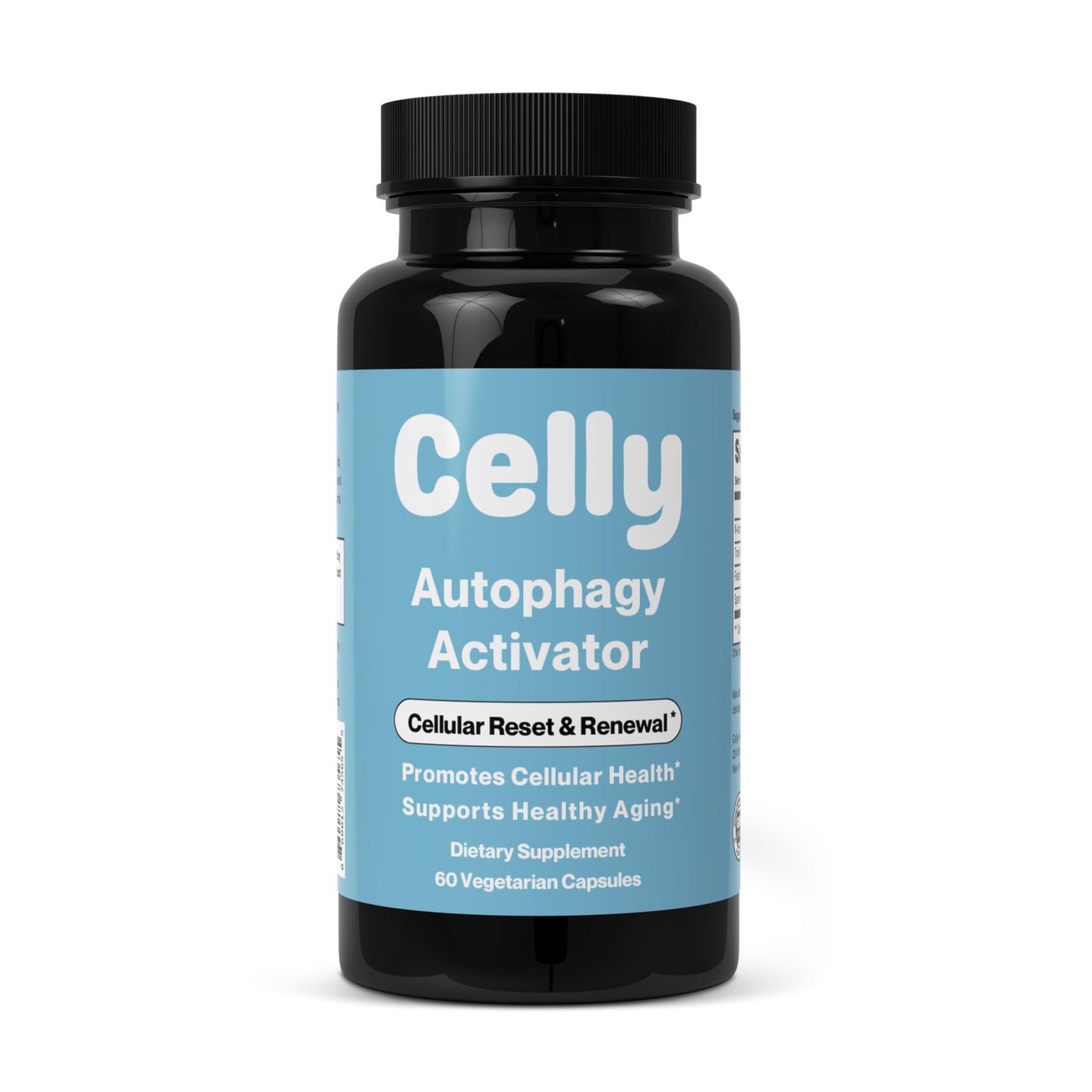 Celly Autophagy Activator | Longevity Supplement for Cellular Nutrition and Healthy Aging | Promotes Cell Renewal with Spermidine, Pterostilbene, Fisetin, and NAC | Made in USA & 3rd Party Tested CellyBuy Supplements Australia