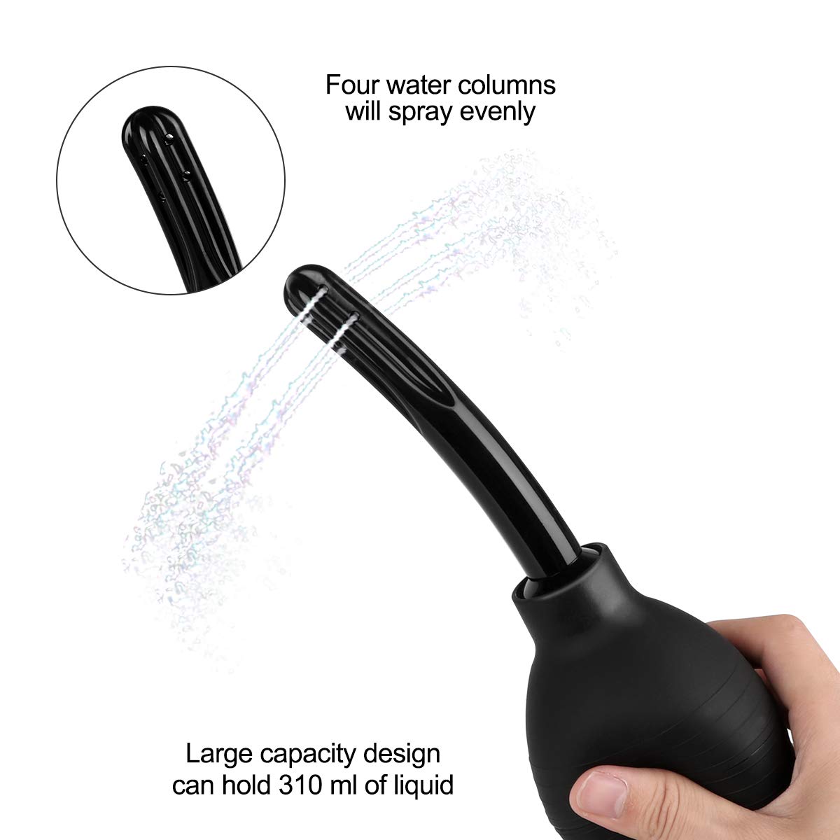 RANEU Enema Bulb Kit with Lube Anal Douche Superior Materials Douche for Men Women RANEUBuy Supplements Australia