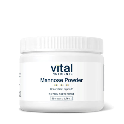 Vital Nutrients Mannose Powder 50g - Vegan D-Mannose Supplement for Urinary Tract and Bladder Support - Gluten, Dairy, Soy Free - Non-GMO - 25 Servings Vital NutrientsBuy Supplements Australia