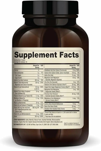Dr. Mercola Chewable Multivitamin for Kids - 28 Vitamins & Minerals - 0g Sugar - Non-GMO, Gluten-Free & Soy-Free Dr. MercolaBuy Supplements Australia