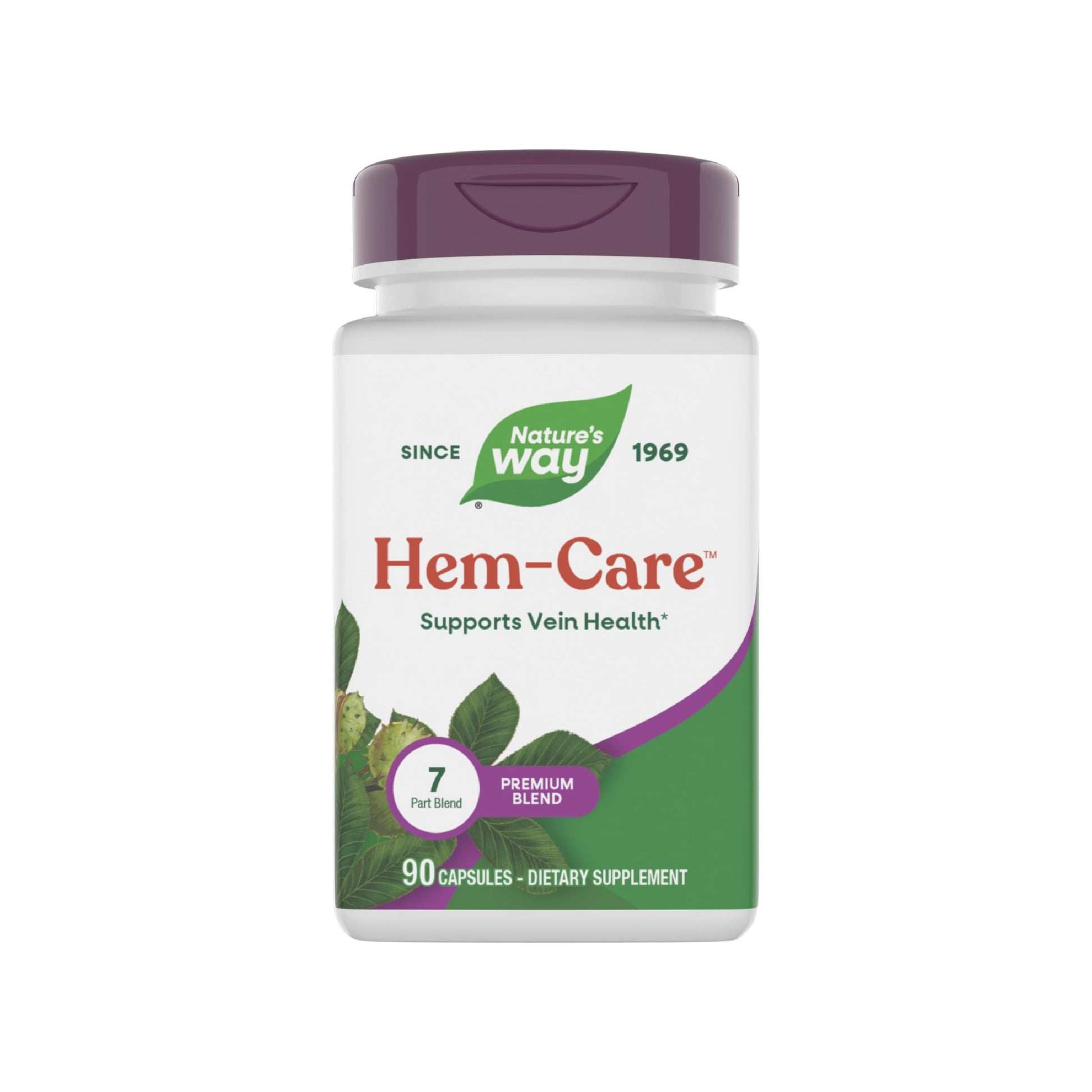 Nature's Way Premium Hem-Care, Unique Vein Health Blend*, 90 Capsules Nature's WayBuy Supplements Australia
