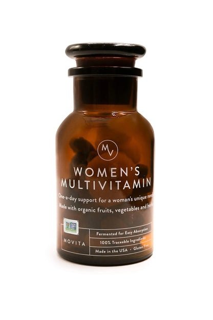 Movita Women’s Daily Multivitamin - Organic Fermented Whole Foods for Enhanced Energy, Immunity & Vitality - Vegan MovitaBuy Supplements Australia