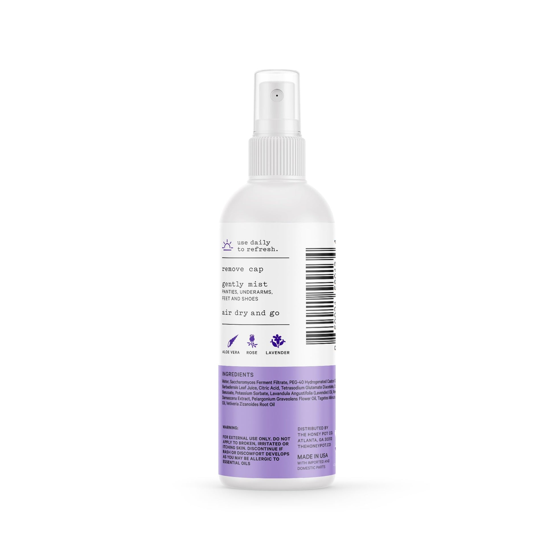 The Honey Pot Company - Refreshing and Restorative Panty and Body Plant-Derived Deodorant Spray The Honey Pot CompanyBuy Supplements Australia