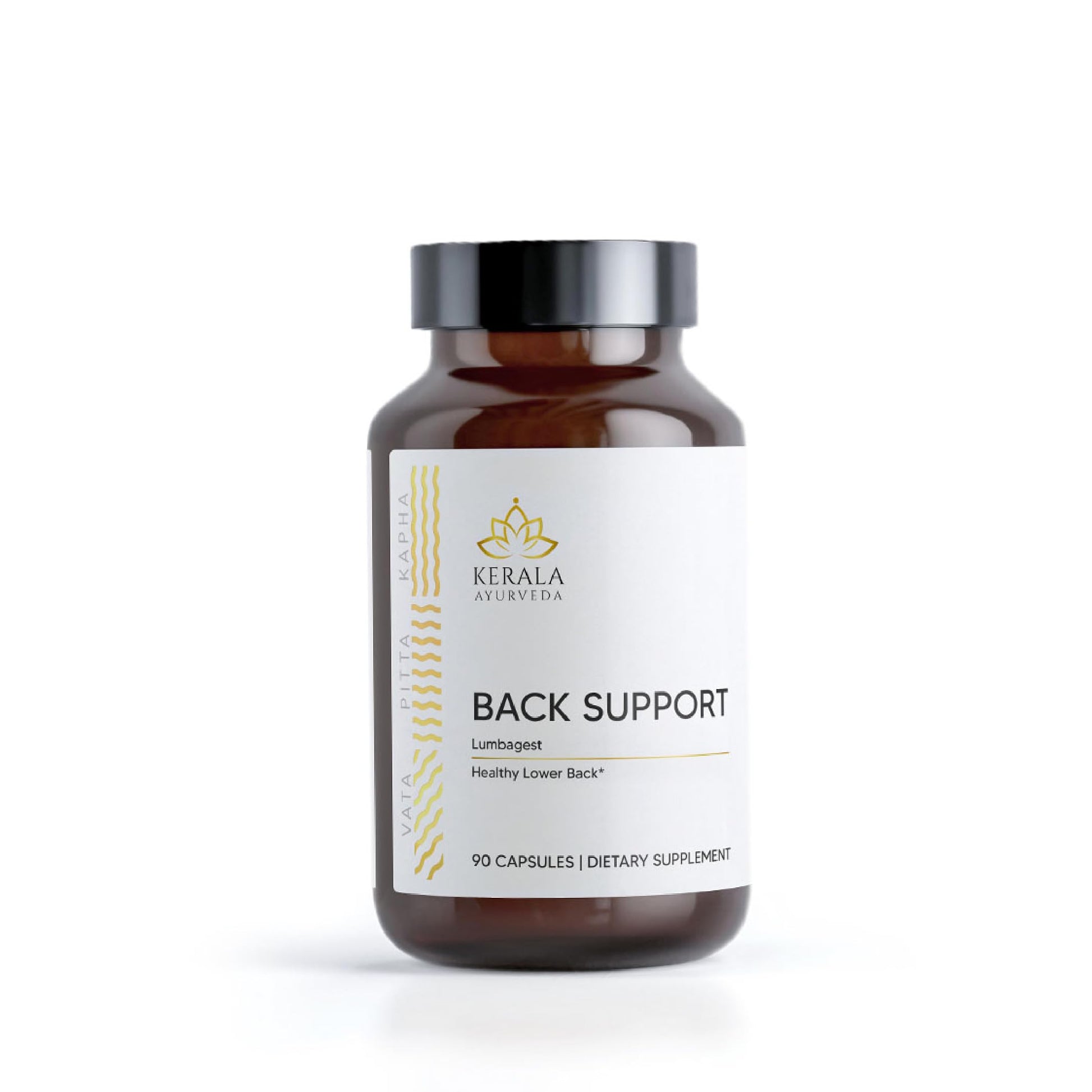 Kerala Ayurveda Back Support Herbal Capsules - Eases Occasional Discomfort of Lower Back & Supports Normal Movement of Spine, 90 Count Kerala AyurvedaBuy Supplements Australia