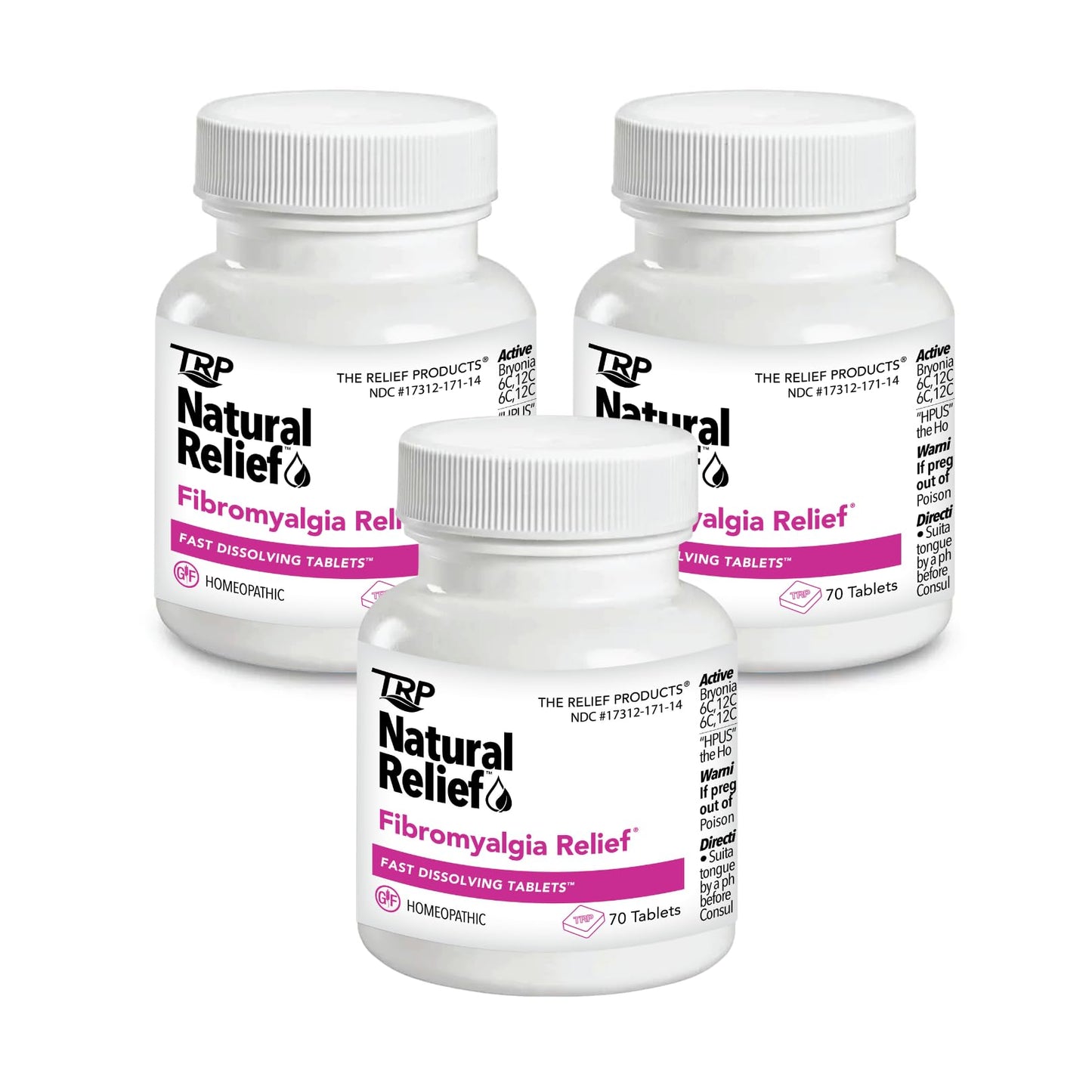 Fibromyalgia Relief for Temporary Relief of Muscle Soreness Discomfort Tenderness Difficulty Moving Joint Pain (3 Pack) TRP THE RELIEF PRODUCTSBuy Supplements Australia