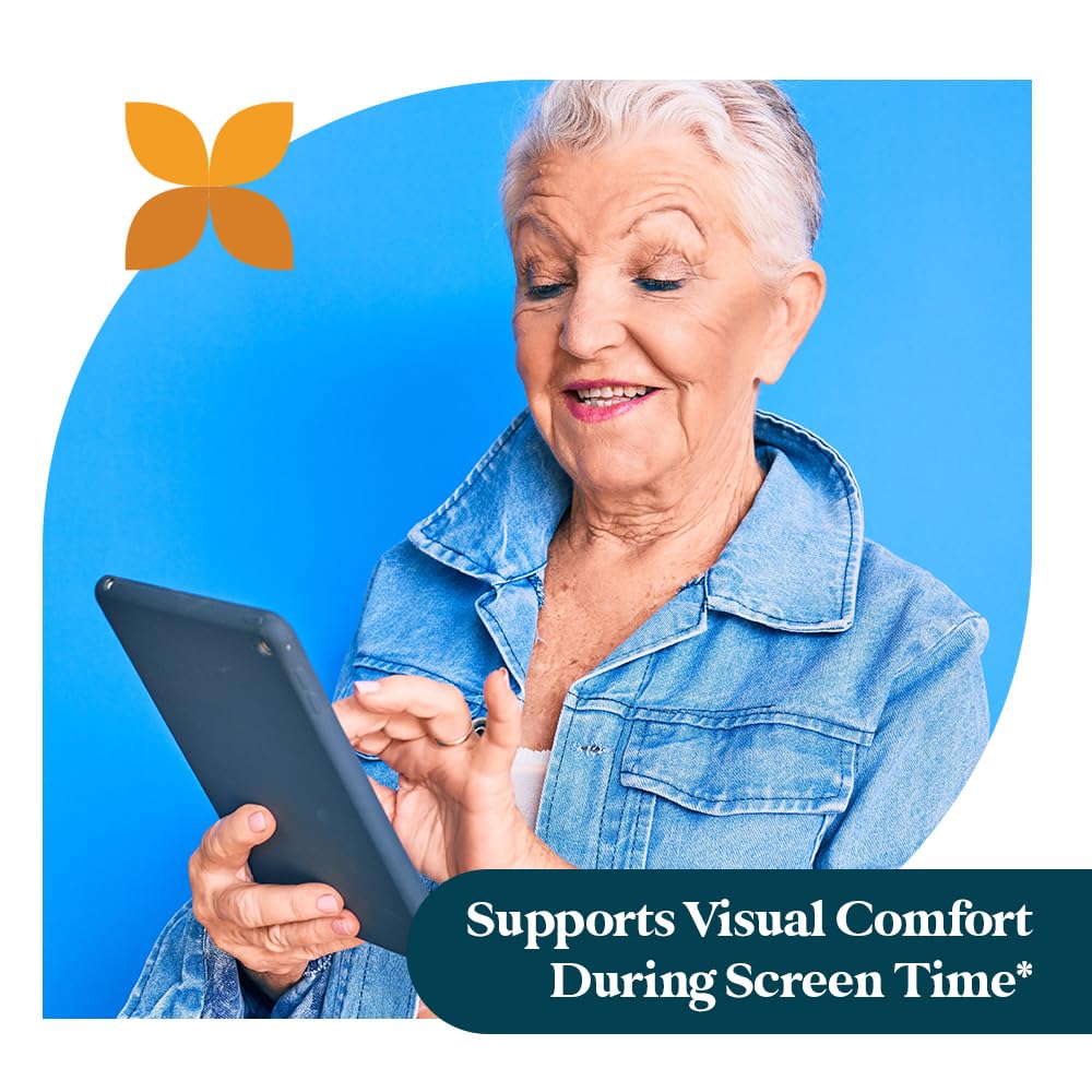 Pattern Wellness Vision Complex Supplement – Daily Eye & Visual Function Support – Herbal Extract & Vitamin Blend – 60 Vegan Capsules Pattern WellnessBuy Supplements Australia