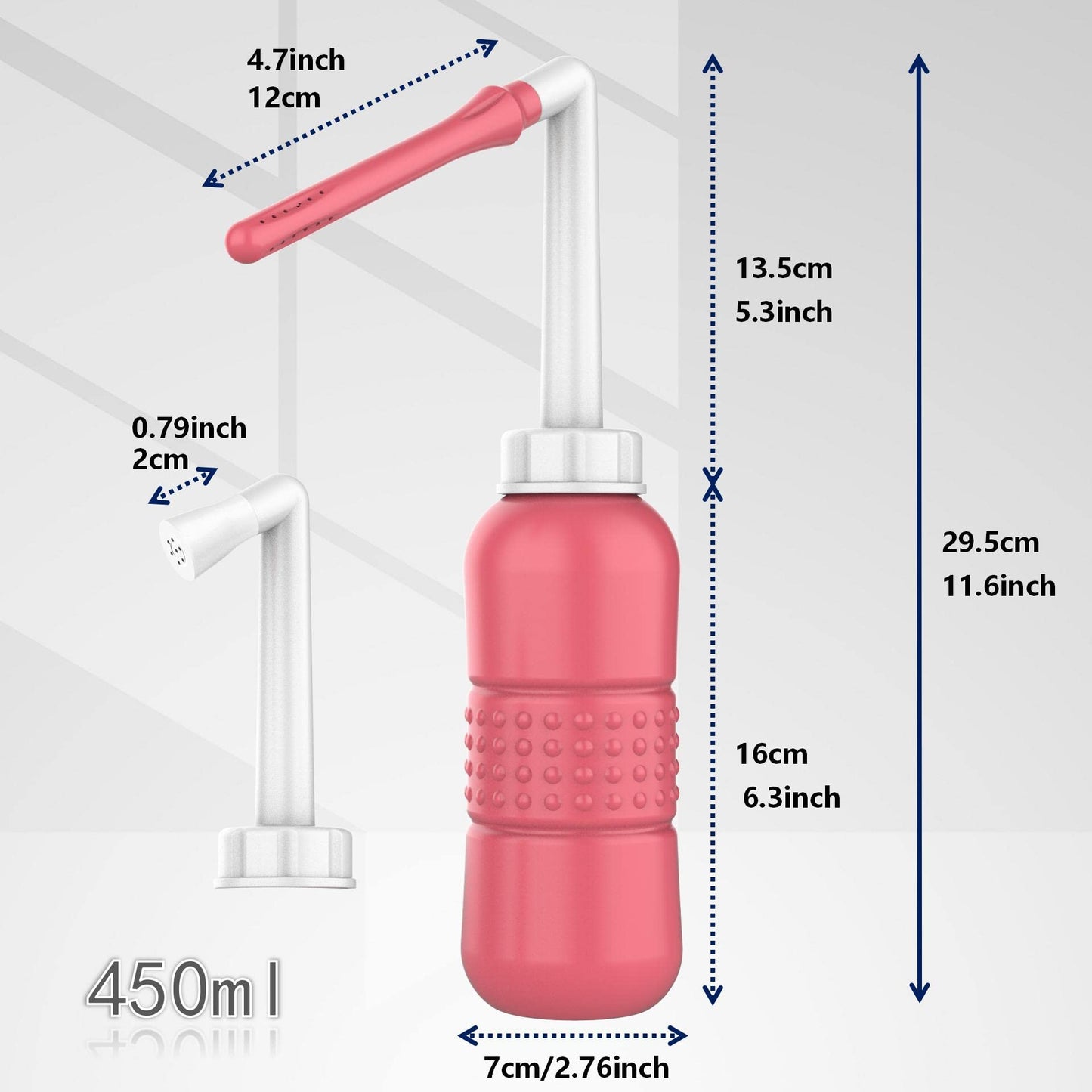 2PCS Vaginal irrigation Intimate Wash for Women,Portable Bidet Travel Bidets,Peri Bottle TONELIFEBuy Supplements Australia