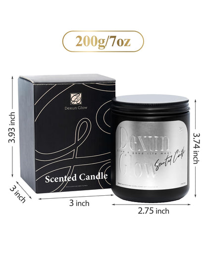 Aromatherapy Candle, Handcrafted with Natural Soy Wax and Essential Oils for Home Scented Appreciation Dexun GlowBuy Supplements Australia