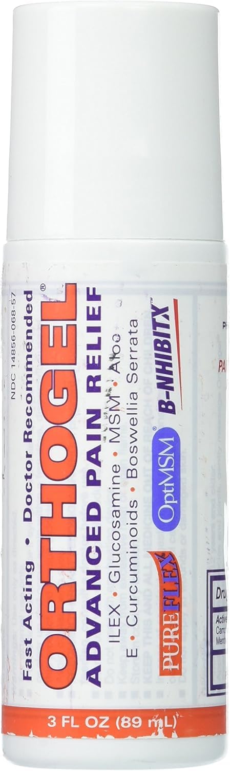 Orthogel Advanced Pain Relief Gel Roll On, 3 oz. OrthogelBuy Supplements Australia