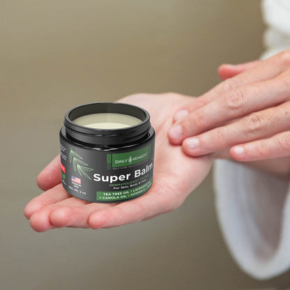 DAILY REMEDY Tea Tree Oil Extra Strength Super Balm - Athletes Foot Cream Combats DAILY REMEDYBuy Supplements Australia