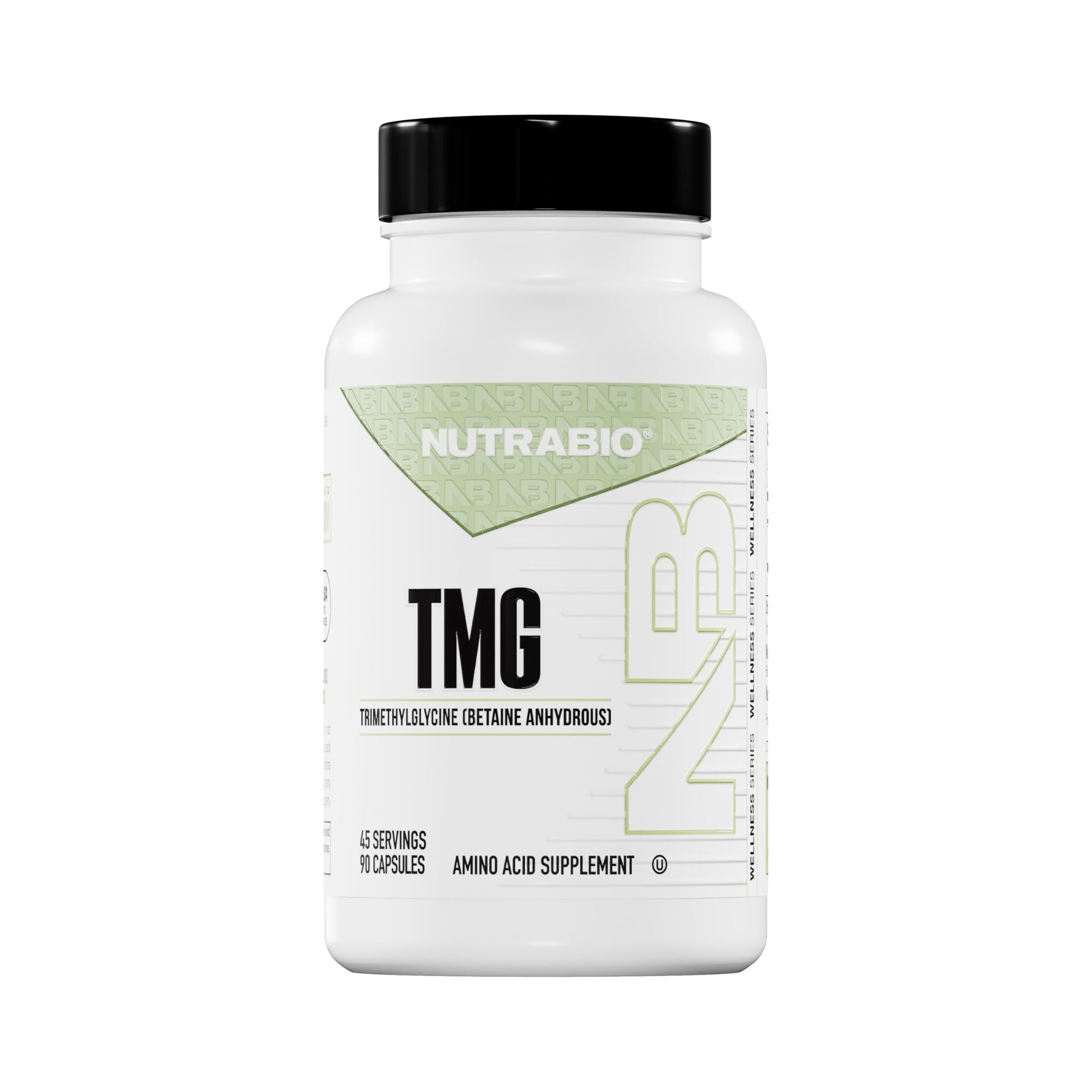 NutraBio TMG Supplements Betaine Anhydrous 500mg Capsules, Trimethylglycine Homocysteine Support NutraBioBuy Supplements Australia