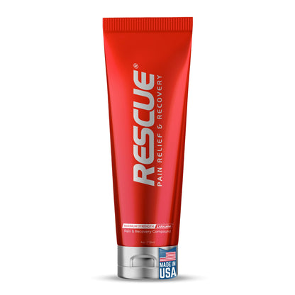 RESCUE PAIN RELIEF & RECOVERY Cream - All-in-One Solution for Back, Neck, Knee, Hand, Foot, and Shoulder Pain - Combines Power of Key Ingredients from Leading Pain Relief CreamProducts - 4 Ounces RESCUE PAIN RELIEF & RECOVERYBuy Supplements Australia