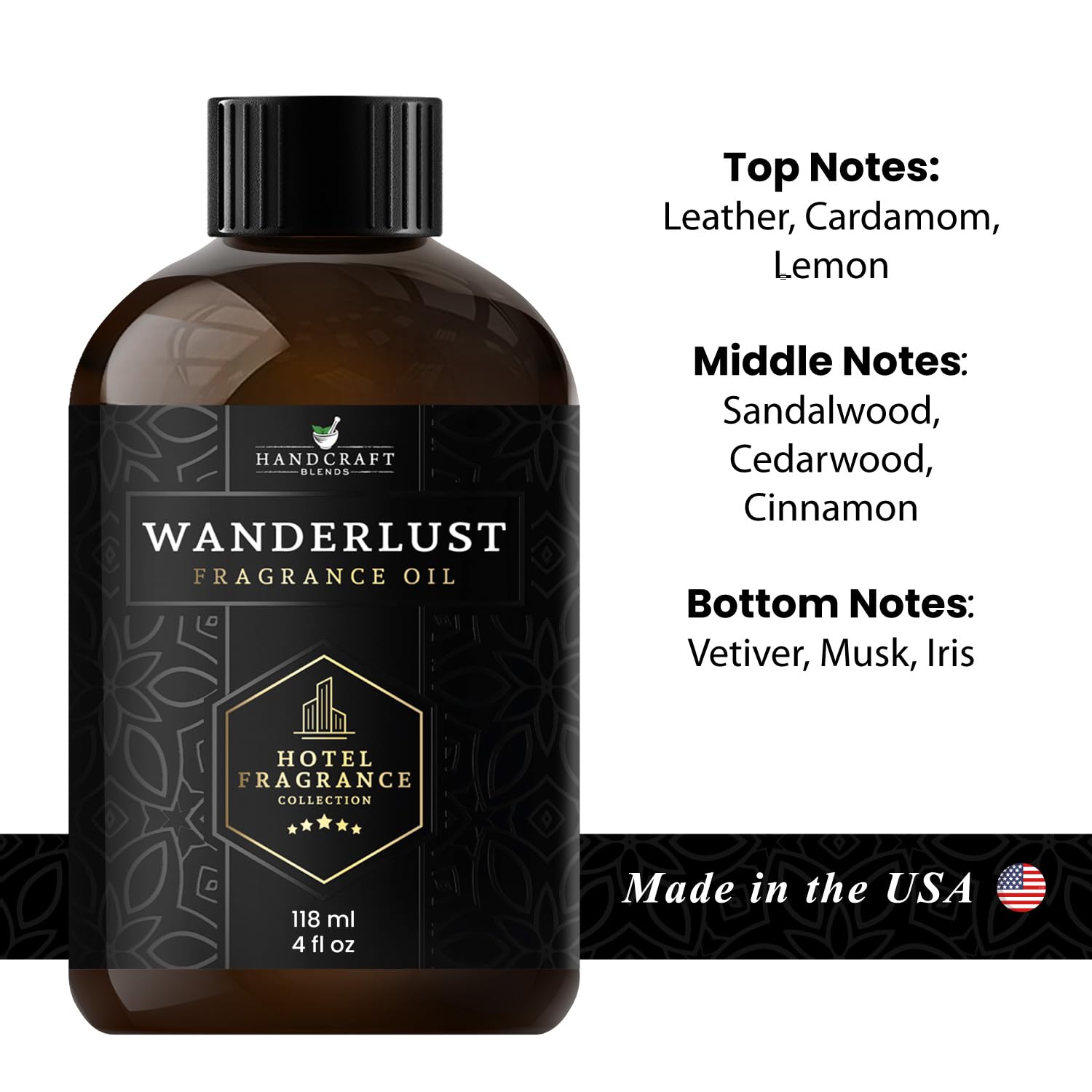 Handcraft Blends Hotel Fragrance Oil Wanderlust Scent – Luxury Hotel Collection Diffuser Oil Scents Handcraft BlendsBuy Supplements Australia