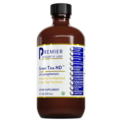 Premier Research Labs Green Tea-ND - Probiotic Fermented Green Tea Extract Supplement with ECGC, Camellia Sinensis Liquid, Supplement Drops for Adults, Vegan Friendly - 8 Fl Oz Bottle Premier Research LabsBuy Supplements Australia