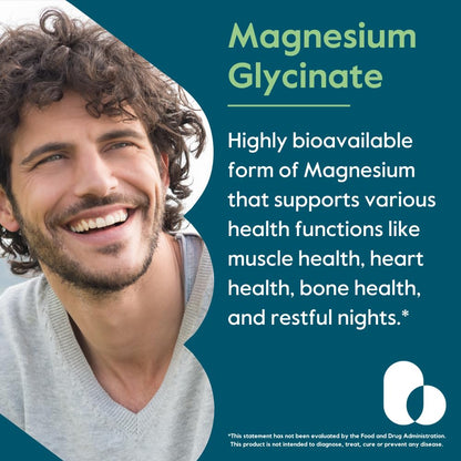BESTVITE Filler-Free Magnesium Glycinate - 400mg of Magnesium per Serving (240 Veg Caps)- Chelated Bisglycinate for Muscle, Relaxation, Stress & Sleep Support* - For Men & Women - No Stearates - Vegan BESTVITEBuy Supplements Australia