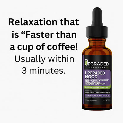 Upgraded Formulas Mood Support Supplement - Feel Calm and Uplifted All Throughout The Day, 2 fl oz Upgraded FormulasBuy Supplements Australia
