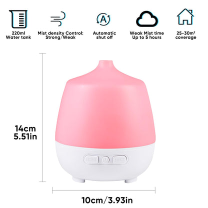 HAPPTWS 220Ml Essential Oil Diffuser - Diffusers for Essential Oils Aromatherapy Diffuser HAPPTWSBuy Supplements Australia