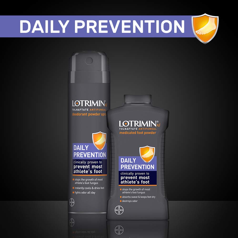 Lotrimin AF Athlete's Foot Daily Prevention Deodorant Powder Spray LotriminBuy Supplements Australia