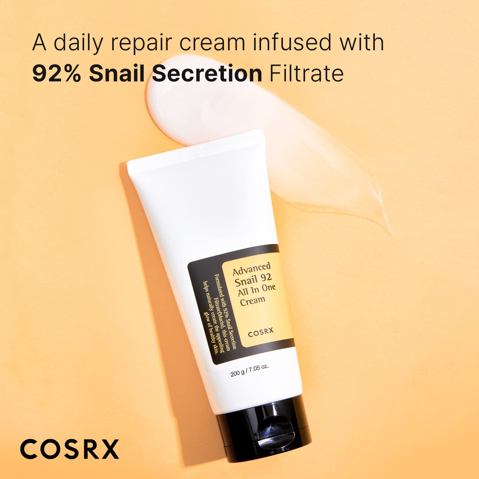COSRX Snail Mucin 92% Moisturizer, Daily Repair Face Gel Cream for Dry, Sensitive Skin COSRXBuy Supplements Australia
