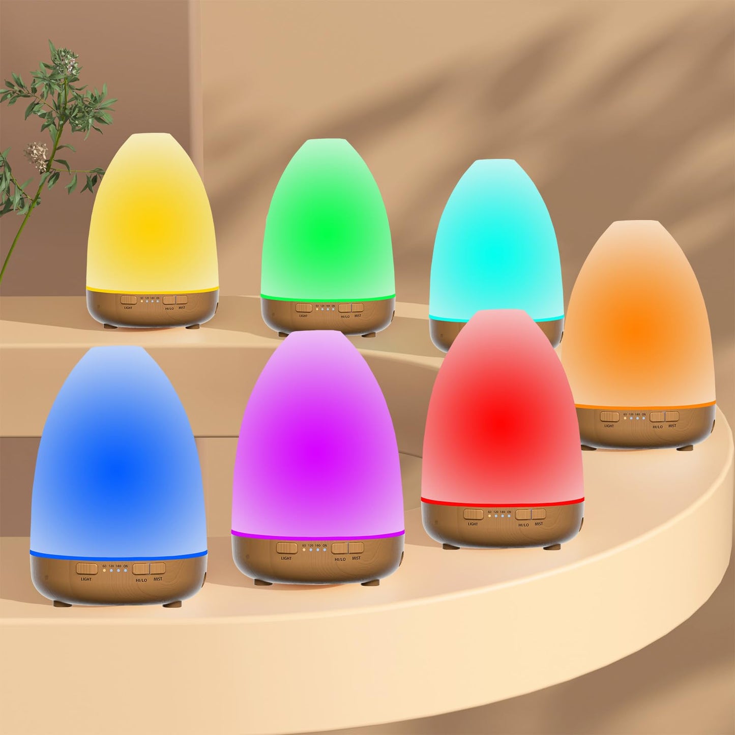 200ml Essential Oil Diffuser, Aromatherapy Diffuser,Enhanced Essential Oil Diffuser, Cool Mist Humidifier LovegergerBuy Supplements Australia