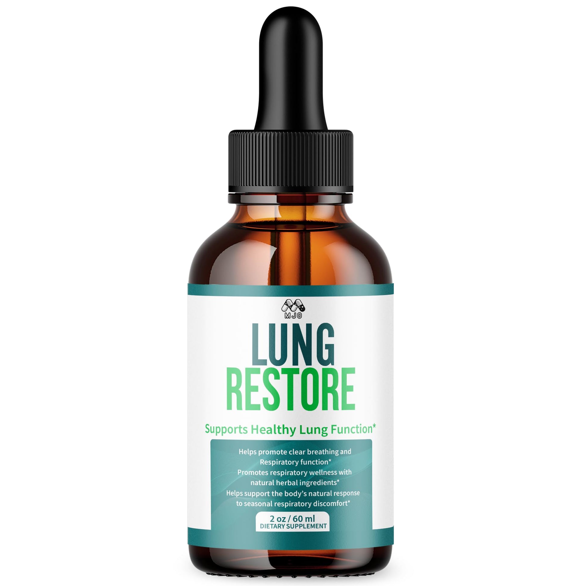Lung Restore Drops, Official LungRestore Liquid Supplement Drops with All Natural Ingredients, Lung Restore Advanced Lungs Wellness Support Formula with Premium Vitamins for Women & Men (30 Servings) MJOBuy Supplements Australia