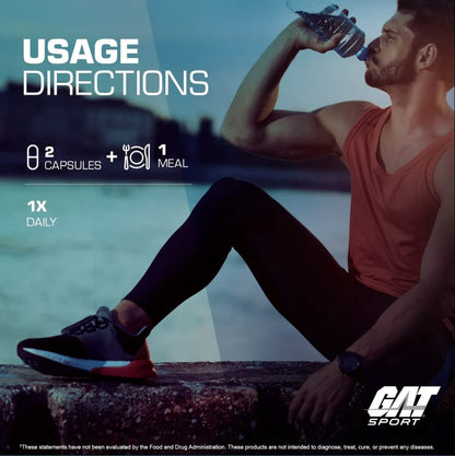GAT SPORT Men's Multi + Test, Premium Multivitamin Tablets (60 Count) GAT SPORTBuy Supplements Australia