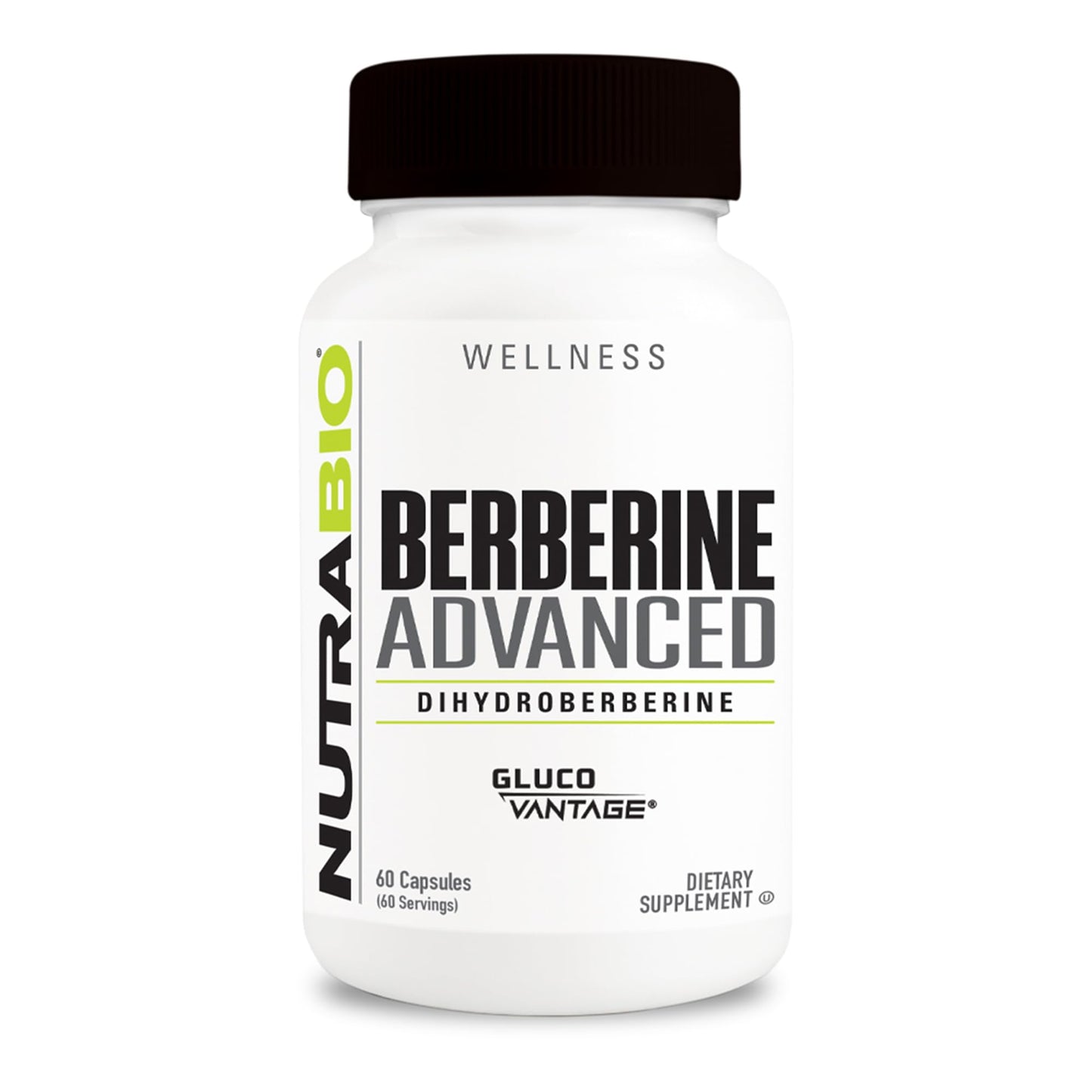 NutraBio Berberine Advanced Supplement (Dihydroberberine), 200 mg - Provides Advanced Absorption Carbohydrate Tolerance Support, 60 Caps NutraBioBuy Supplements Australia