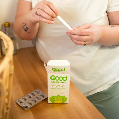 Good Clean Love BiopHresh Vaginal Homeopathic Suppository, Bacterial Vaginosis Treatment for Women Good Clean LoveBuy Supplements Australia