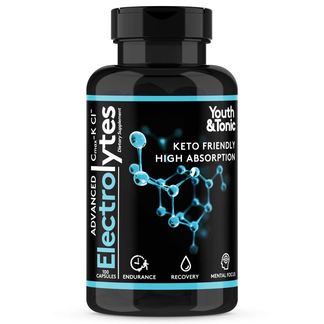 Complete Electrolyte Supplement Pills High Absorption | Cmax Potassium