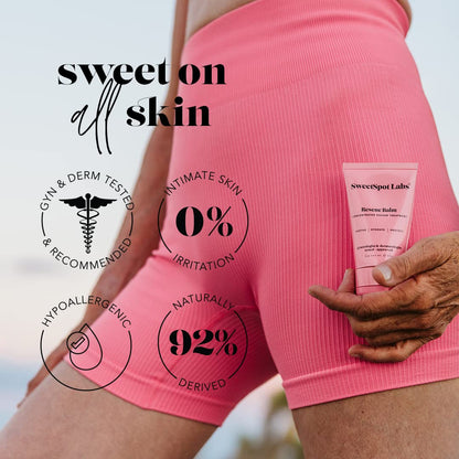 SweetSpot Labs Rescue Balm, Feminine Dryness, Irritation & Itch Relief with Colloidal Oatmeal SweetSpot LabsBuy Supplements Australia