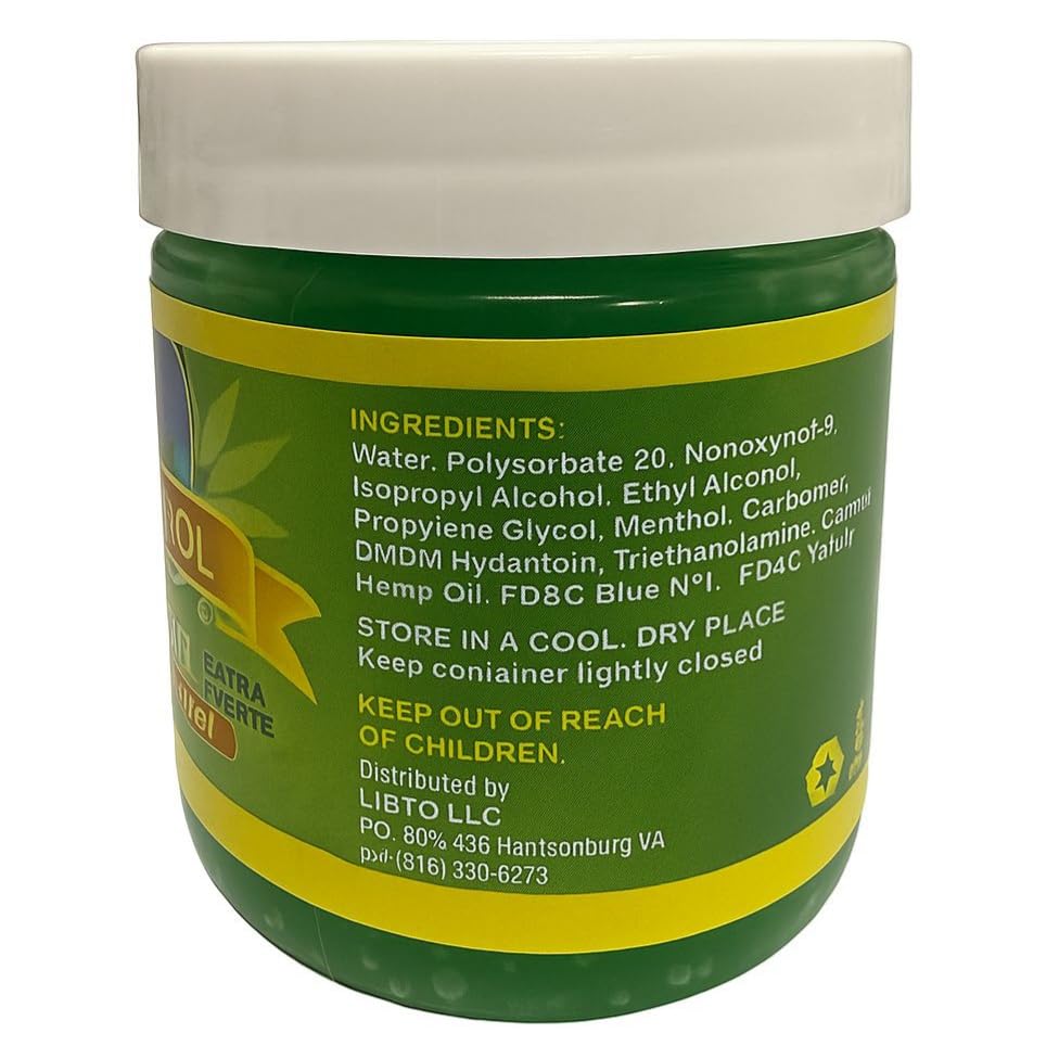 Mariguanol Extra Strong Muscle Rub Gel with Hemp Oil, Menthol & Camphor – Cooling, Fast-Absorbing Topical Gel for Post-Workout Active Lifestyles – Net Wt. (4 Ounce (Pack of 1)) MARIGUANOLBuy Supplements Australia