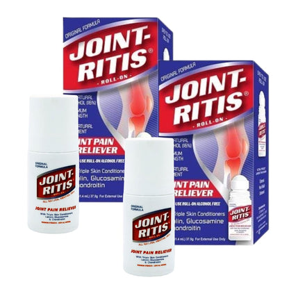 2-Pack | Fast Relief Joint-Ritis | All-Natural | Maximum Relief for Back, Neck, and Joints | As Seen On TV | Easy to Apply, 2 fl oz Roll-On Aus HealthcareBuy Supplements Australia