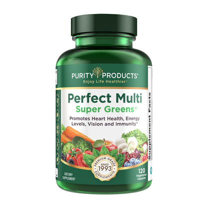 Purity Products Perfect Multi Super Greens Dietary Supplement Health Nutrition, 120 count Purity ProductsBuy Supplements Australia